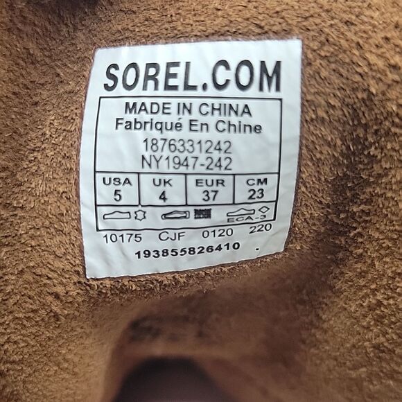 SOREL Joan of Arctic II Wedge Boot Suede Leather - Picture 9 of 9